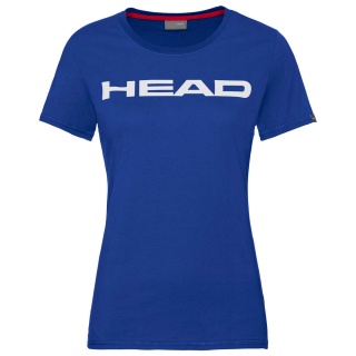 Head Tennis Shirt Club Lucy (Mixed Fabric) Royal Blue/White Women